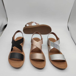 عالية الجودة موضة الصنادل النساء الأحذية صندل مسطح Sandalias موهير 2022 - Product Image 1