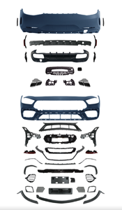 Kit de Conversion complète en matériau PP haute Performance pour Mercedes benz W290 <span class=keywords><strong>GT43</strong></span> mise à niveau vers <span class=keywords><strong>AMG</strong></span> GT63 avec phare LED pare-chocs de voiture - Product Image 2