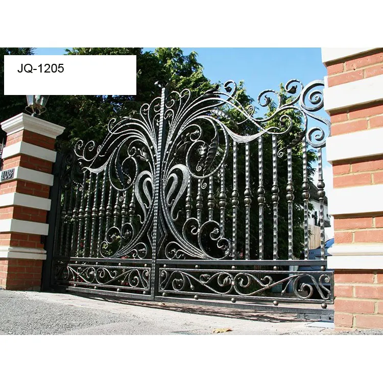 Huis beveiliging metalen gates