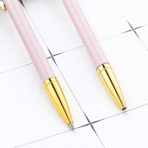 1.0Mm New Twist-Action Metal Ballpoint Custom Logo Office & Student Writing Gift Promotional <b>Pen</b> - Product Image 4