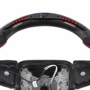 Sợi Carbon chỉ đạo Wheel LED thay đổi đèn hiển thị chỉ đạo Wheel phù hợp cho Dodge Challenger/Sạc SRT hellcat - Product Image 4