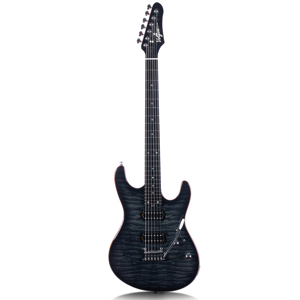 <span class=keywords><strong>Guitarra</strong></span> Eléctrica Volgoa VLmys-02 con Diapasón HPL, Pastillas H-H, Acabado Brillante y 24 Trastes - Product Image 3