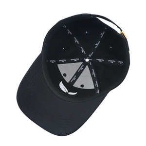 Gorra de Béisbol Unisex de 6 Paneles con Logotipo Bordado en 3D, Hebilla de Hierro Personalizada, Bolsillo Oculto, Tela Espigada, 100% Algodón Transpirable - Product Image 5