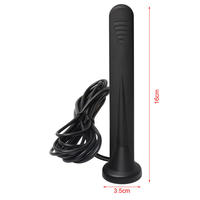 Haute-Gain 15dBi RP Étanche Magnétique Multibande 3-Bande pour Mâle Extérieur Omni GSM 3G 4G 5G WiFi Routeur Modem Vertical