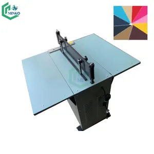 Otomatik tekstil kesme örnek bez masa zig zag düz kesme bıçağı kumaş örnek kesme makinesi fiyat