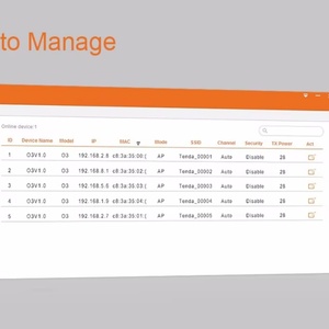 Tenda O6 5GHz 11ac 867Mbps อุปกรณ์กระจายสัญญาณไวไฟภายนอกอาคารแบบไร้สาย  ตัวขยายสัญญาณไวไฟ  เราเตอร์ จุดเชื่อมต่อไวไฟ  บริดจ์ไวไฟ พร้อมอะแดปเตอร์ POE ระยะ 10 กม. - Product Image 3