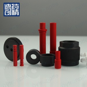 Composants industriels Dechuang en PTFE modifié, fibre de carbone, polystyrène et disulfure de molybdène, référence DC-008 - Product Image 1