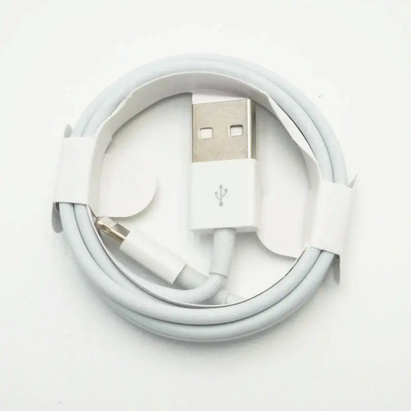 Grosir Kabel Data USB Jalur Data Pengisi Daya Cepat Iphone untuk Iphone Ke Kabel Pencahayaan Apple