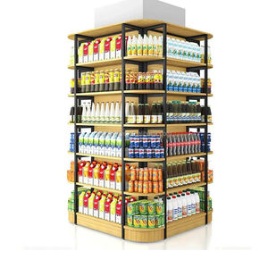 Étagère <span class=keywords><strong>de</strong></span> présentation <span class=keywords><strong>en</strong></span> colonne pour supermarché, étagère <span class=keywords><strong>de</strong></span> présentation <span class=keywords><strong>en</strong></span> colonne pour commerçant, étagère <span class=keywords><strong>de</strong></span> présentation <span class=keywords><strong>en</strong></span> colonne carrée, îlot <span class=keywords><strong>de</strong></span> promotion - Product Image 1