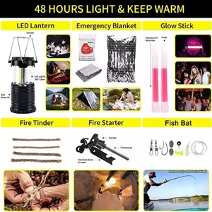 Senderismo al aire libre Camping Aventuras Kits de primeros auxilios de supervivencia de emergencia profesional - Product Image 2