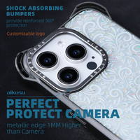Étui de téléphone de luxe personnalisé, résistant aux chocs, protection complète, impression de logo personnalisée, pour iPhone 15 14 13 Pro Max, avec sangle