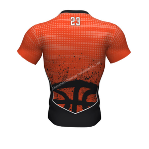 Benutzer definierte 7 V7 Fußball Kompression Trikots Sets Flagge Fußball Uniformen für die Jugend - Product Image 3