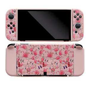 Funda protectora de dibujos animados <span class=keywords><strong>Kirby</strong></span> Switch, resistente al desgaste, anticaída, controlador de Gamepad, accesorios, cubierta de consola de juegos para Switch - Product Image 6
