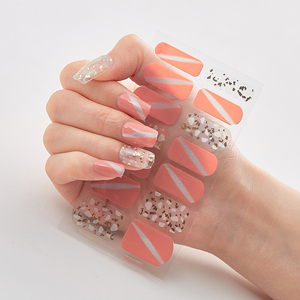 <span class=keywords><strong>BIN</strong></span> Beauty <span class=keywords><strong>Nail</strong></span> Wrap Aufkleber Custom ized Design Nagel Gel Nagellack Aufkleber für Mädchen