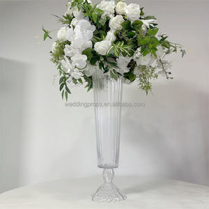 E-194 הפופולרי ביותר פרח זכוכית שולחן אגרטל - Product Image 5