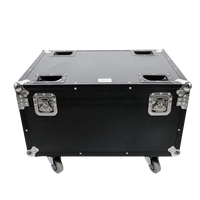 AICPOSE - Estuche de Transporte con Ruedas 4 en 1 para 44 Luces de Escenario, Compartimentos Fijos Independientes, Resistente a Impactos y Colisiones