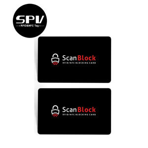 Bán Buôn In Ấn Miễn Phí Chống Trộm Tín Hiệu Lá Chắn RFID Chặn An Ninh Chặn Bảo Vệ Thẻ - Product Image 5