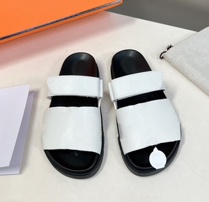 Sandalias de Plataforma con Punta Abierta, Diseño de Alta Calidad, Cuero Genuino, Suela de TPU, con Amortiguación, Antideslizantes y Transpirables - Product Image 2
