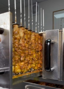 Máquina de <span class=keywords><strong>Kebab</strong></span> Eléctrica Giratoria Automática Personalizada, sin Humo, para Restaurantes Comerciales, Fiestas en Casa, Puestos de Mercado Nocturno - Product Image 2