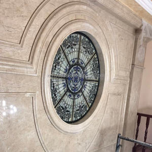 Customize Double Sided Glazing Stained Glass China Tiffany Technique Durable Lighting for Villa Hall Dinning Room - Product Image 4