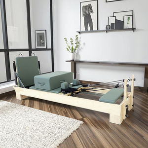 Máquina de Pilates reformador de madera de arce duradero para uso doméstico profesional de nuevo diseño - Product Image 1