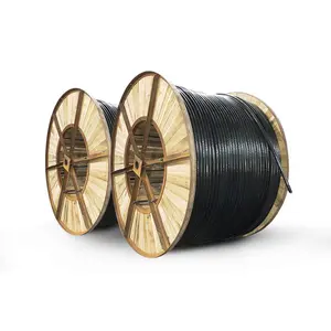 NYY kabel kawat listrik YJV XLPE, kabel listrik terisolasi 120MM2 kawat tembaga 2 3 4 5 Core kabel daya tegangan rendah