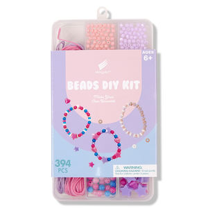 Kit de Pulsera de Cuentas de Estrella de Amor Morada Hermosa <span class=keywords><strong>y</strong></span> Linda Personalizada de la Marca WingArt - Product Image 1