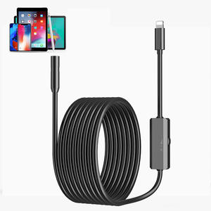 Nuevo Endoscopio AN112 con Lente de 8MM para iPhone, Cámara de 1.3MP 960P, Resistente al Agua IP68, Boroscopio con Luz de 8 LED, Puerto de Iluminación para iOS, iPhone, iPad - Product Image 1