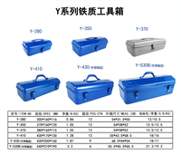 Boîte à outils métallique, gamme complète de spécifications, directement du fabricant, boîte de rangement pour quincaillerie domestique, kit de réparation portable