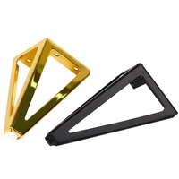 WINSTAR Gute Qualität Möbel Zubehör Metall Dreieck Golden Schlafs ofa Beine für Tisch