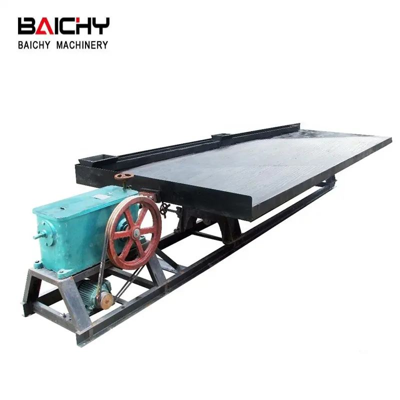 Ore Dressing Shaking Table, Gold Separation Shaking Table, Metal Ore Shaking Table