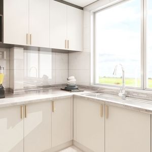 Smart Kitchen Furniture Solid Wood Kitchen Cabinet Sets
