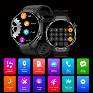 Smartwatch LGT5 MAX con Monitoraggio della Frequenza Cardiaca, Pressione Sanguigna e Sonno, Braccialetto Intelligente Impermeabile, Orologio Sportivo Smart - Product Image 3
