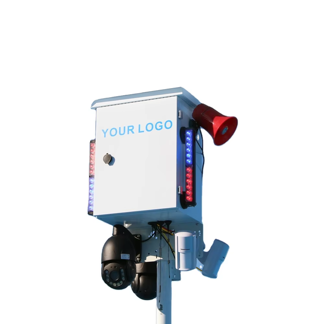 5G Hik-Connect Outdoor Security System Kit with NVR 24/7 GSM Cameras Ai Parking Site Construction USA