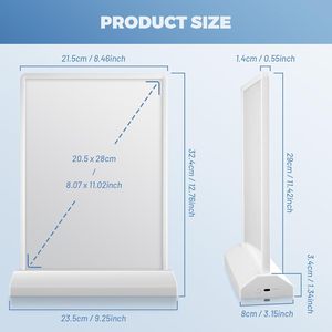 Double-Sided LED <b>Light</b> <b>Box</b> Restaurant Menu Holder Bar Store Table Display <b>Advertising</b> <b>Light</b> <b>Boxs</b> - Product Image 2
