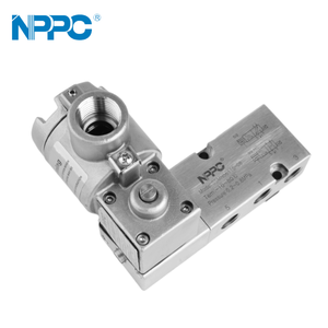 SSMN561T6-08 NPPC baja tahan karat merek SUS316 tahan ledakan 1/4 tipe Namur katup Solenoid Manual bagian pneumatik kepala tunggal - Product Image 3