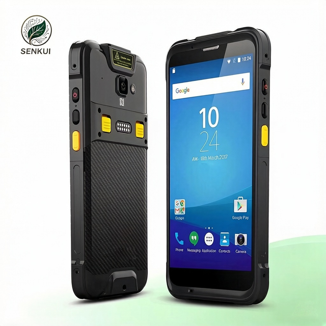 Cheapest C66 Mobile Phone Handheld Android PDA Portable Mobile Computer UHF RFID Reader 2D Barcode Warehouse Management