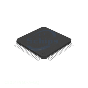 ชิ้นส่วนอิเล็กทรอนิกส์80 TQFP C8051F960-A-GQ วงจรรวม BOM - Product Image 1