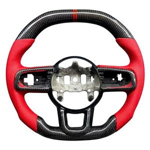 Volante Personalizado de Fibra de Carbono Real para Jeep Wrangler JL Unlimited 2018 2019 2020 2021 <span class=keywords><strong>2022</strong></span> 2023 2024 Todoterreno - Product Image 6