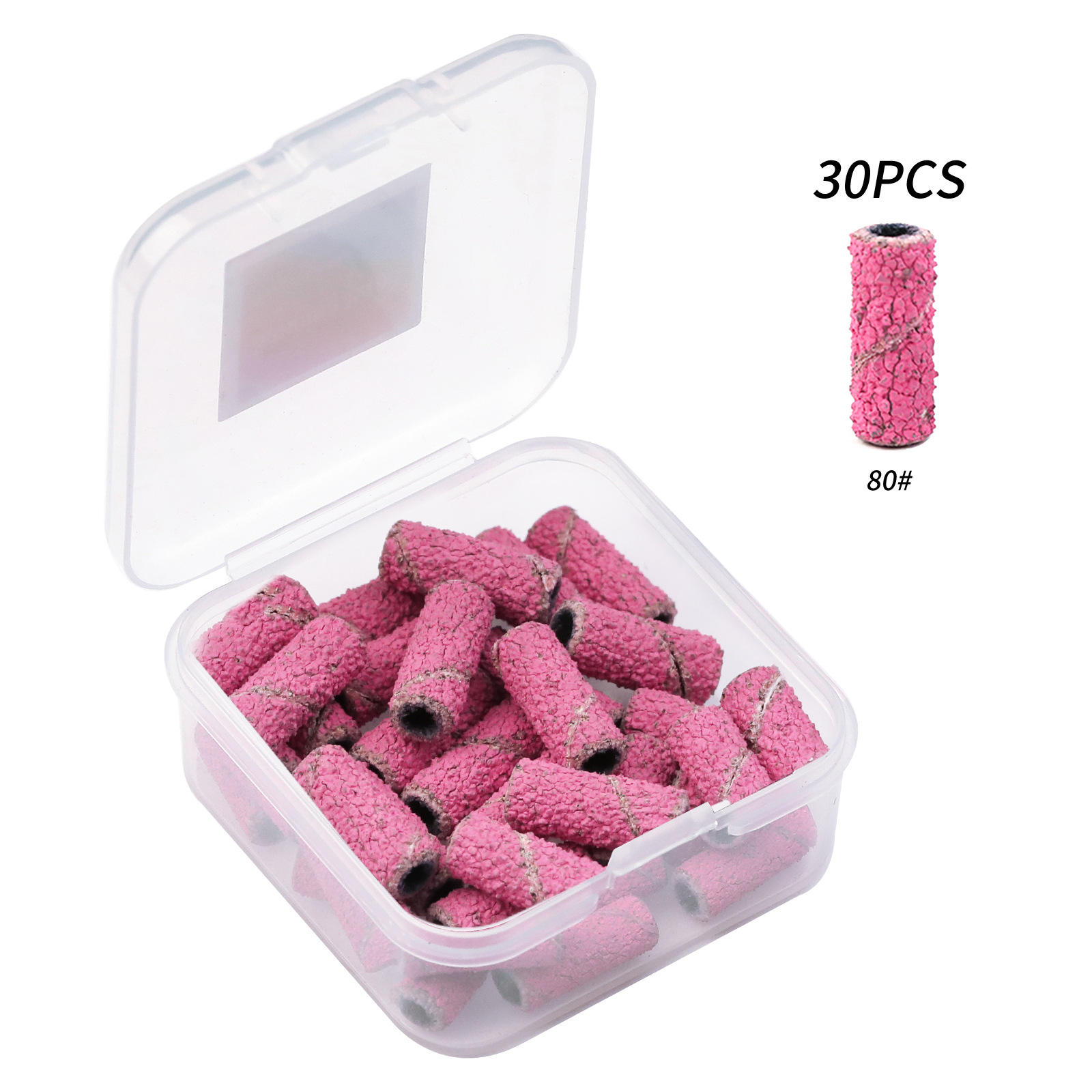 #80 Sanding bands pink