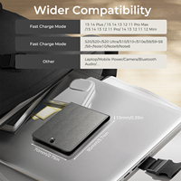 Mini ensemble de fils de cordon de données ensemble de Conversion USB A Type C à Micro Type C 60W câble voyage multifonction en cuir organisateur boîte