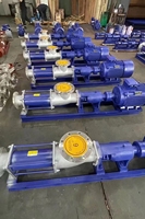 Bomba de Tornillo Excéntrico Horizontal Tipo G de Alta Calidad para Reflujo de Lodos, Bomba de Desplazamiento Positivo de Alta Viscosidad
