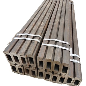 เหล็กตัดขึ้นรูปสำหรับเสาฟอร์คลิฟท์ C148 ชุบกัลวาไนซ์แบบจุ่มร้อน เหล็กยู 3.5 16 มม. หนา ตามมาตรฐาน GB เหล็กไม่ผสมโลหะ ตัดจากม้วน - Product Image 1