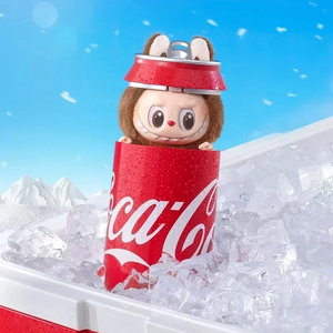 Figurine d'action Popmart The Monsters <span class=keywords><strong>Cola</strong></span> Labubu COCAA-COLAA Series, jouet en peluche de dessin animé, poupée, boîte mystère - Product Image 2
