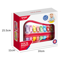Huanger Musical Instrument Preschool Educational Toys Baby Xylophone Piano Keyboard Piano Toys