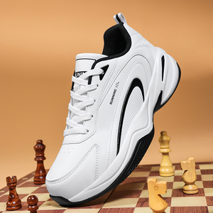 Scarpe da Ginnastica Casual Invernali Calde per Uomo con Logo Personalizzabile, Taglie Grandi fino a EU 47 US 13, Sneakers <span class=keywords><strong>in</strong></span> Pelle Neutra per Corsa - Product Image 1