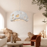 Designer nordique LED plafonnier suspendu pour Restaurant Bar créatif Wabi-sabi Style ingénierie décor lustres suspension