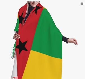 <span class=keywords><strong>Jordan</strong></span> Flag Écharpe d'hiver pour <span class=keywords><strong>femme</strong></span> Couverture douce et chaude Écharpes Fringe Pashmina Écharpe - Product Image 6