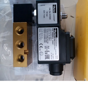อุปกรณ์เสริมเครื่องจักร นิวแมติก 5/2 1/4 นิ้ว 24 VDC โซลินอยด์วาล์วแบบฝัง COIL/CONN EXD ชนิด Namur - Product Image 2