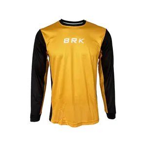 Wholesale Sublimation Motorcycle Jersey Design Long Sleeve Downhill Mtb Bike Jersey Bmx Racing Jersey